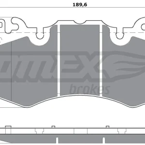 Zestaw klocków hamulcowych, hamulce tarczowe TOMEX BRAKES TX 17-07 Zamów dziś