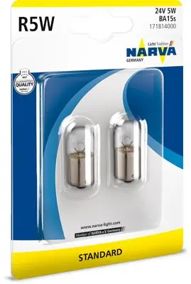 Nie przegap Żarówka, lampa kierunkowskazu NARVA 171814000