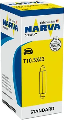 Żarówka, oświetlenie tablicy rejestracyjnej NARVA 173143000 Kup teraz