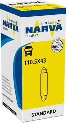 Żarówka, oświetlenie tablicy rejestracyjnej NARVA 173273000 Szybka dostawa