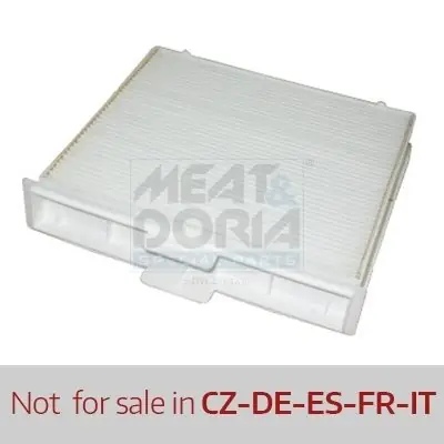 Kup online Filtr, wentylacja przestrzeni pasażerskiej MEAT & DORIA 17333F