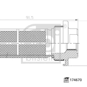 Filtr paliwa FEBI BILSTEIN 174670 Taniej
