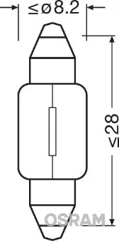 Żarówka, oświetlenie wnętrza AMS-OSRAM 6430 Oferta limitowana