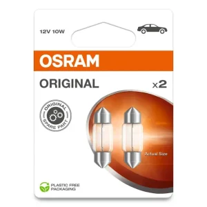 Do wyczerpania zapasów Żarówka, oświetlenie wnętrza AMS-OSRAM 6438-2BL