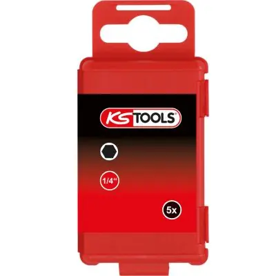 Zniżka  KST 918.3466 KS TOOLS BIT 1/4 6MM IMBUS 5SZT.