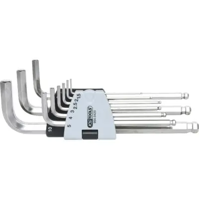 Zniżka  KST 964.0420 KS TOOLS KLUCZE IMBUSOWE KĄTOWE DŁUGIE 9CZ.