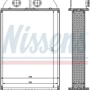 Rabat Nagrzewnica NISSENS 70232 4B1819031C