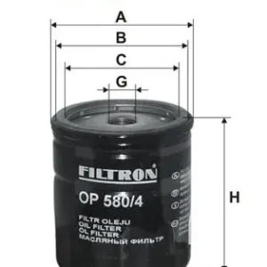 Szybka wysyłka Filtr oleju FILTRON OP580/4 W71314