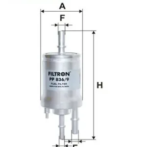 Filtr paliwa FILTRON PP836/9 WK6015 Ograniczona ilość