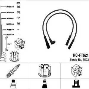 Przewody wysokiego napięcia komplet NGK RC-FT621 RCFT621 Promocja